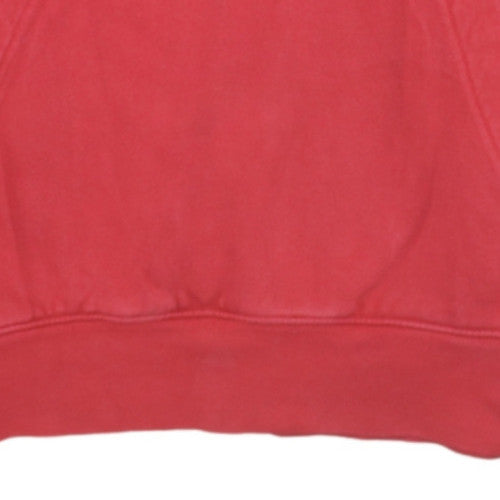 Mens UK Size S Nike Red Pullover Hoodie