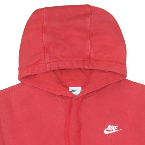 Mens UK Size S Nike Red Pullover Hoodie