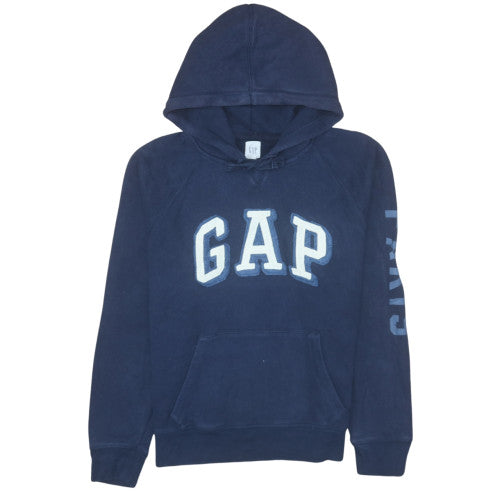 Mens UK Size M Gap Blue Pullover Hoodie