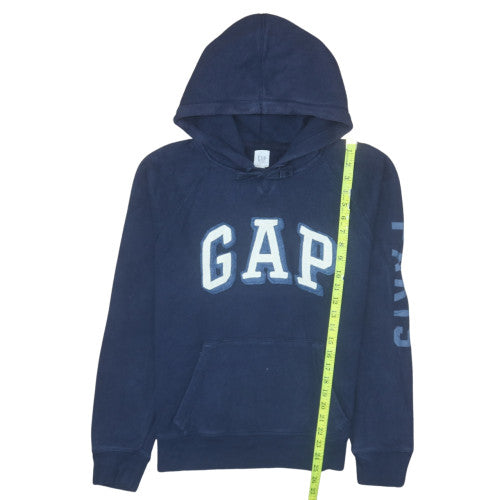 Mens UK Size M Gap Blue Pullover Hoodie