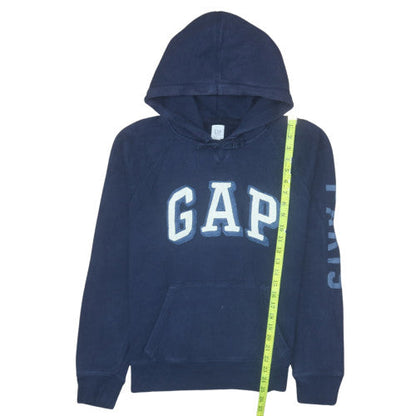 Mens UK Size M Gap Blue Pullover Hoodie