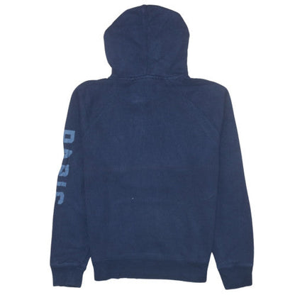 Mens UK Size M Gap Blue Pullover Hoodie