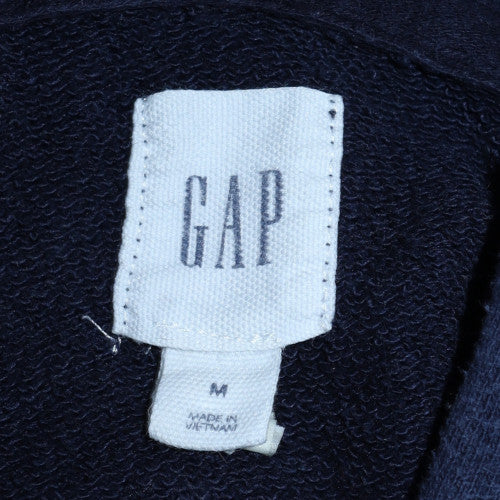Mens UK Size M Gap Blue Pullover Hoodie