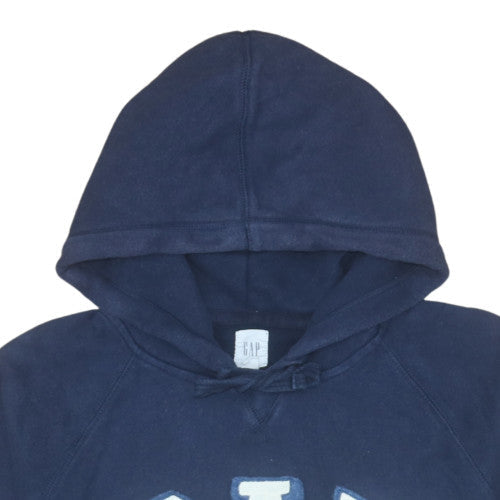 Mens UK Size M Gap Blue Pullover Hoodie