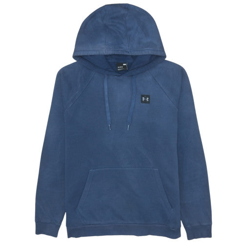 Mens UK Size L Under armour Blue Pullover Hoodie