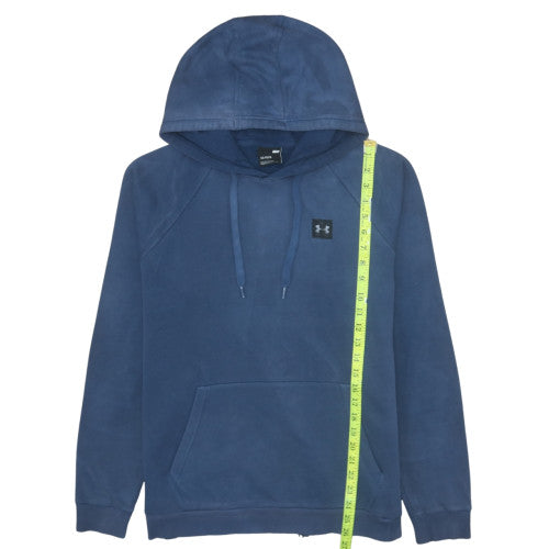 Mens UK Size L Under armour Blue Pullover Hoodie