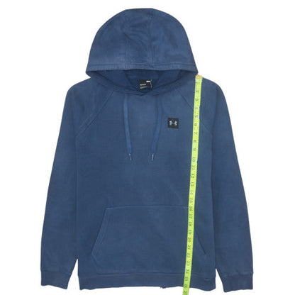 Mens UK Size L Under armour Blue Pullover Hoodie