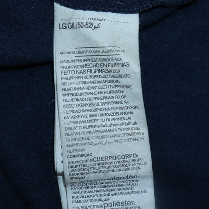 Mens UK Size L Under armour Blue Pullover Hoodie
