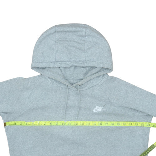 Mens UK Size L Nike Grey Pullover Hoodie