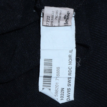 Mens UK Size L ellesse Black Pullover Hoodie