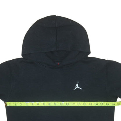 Jordan Boys Black Pullover Hoodie XL 13-15 Years Logo Print Sweatshirt