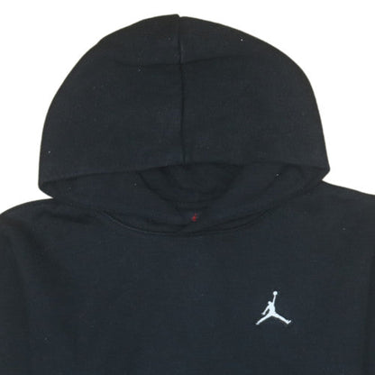 Jordan Boys Black Pullover Hoodie XL 13-15 Years Logo Print Sweatshirt