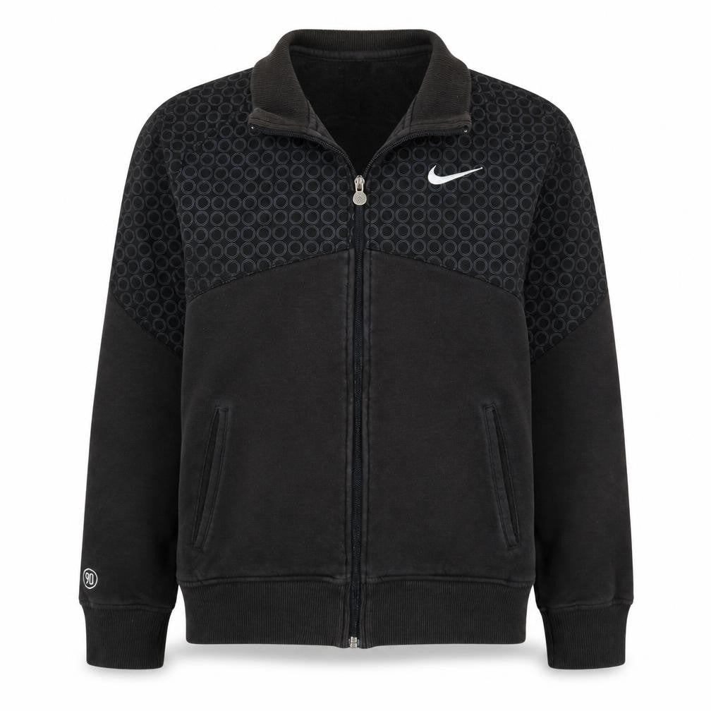 Mens UK Size M Nike Black Full Zip Sweatshirt
