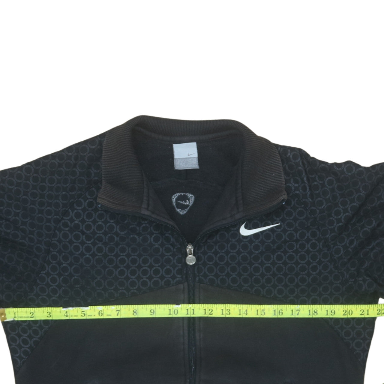 Mens UK Size M Nike Black Full Zip Sweatshirt