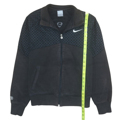 Mens UK Size M Nike Black Full Zip Sweatshirt