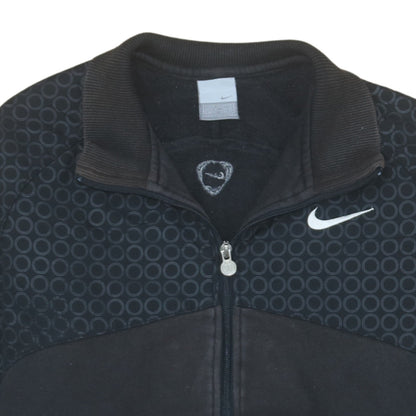 Mens UK Size M Nike Black Full Zip Sweatshirt