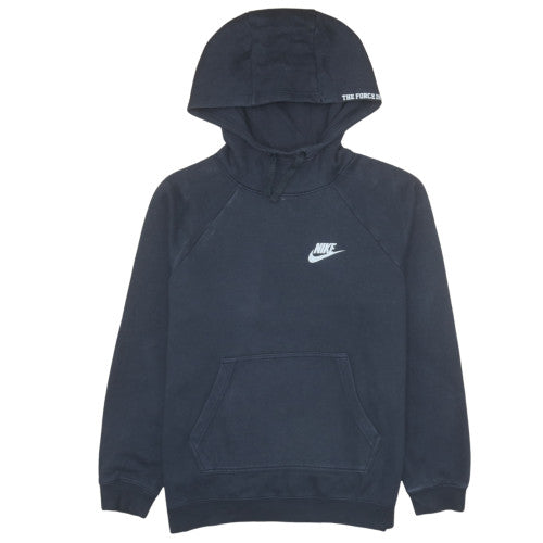 Mens UK Size M Nike Black Pullover Hoodie