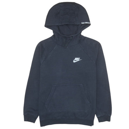 Mens UK Size M Nike Black Pullover Hoodie