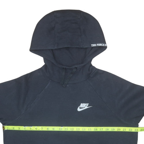 Mens UK Size M Nike Black Pullover Hoodie