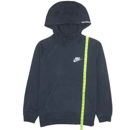Mens UK Size M Nike Black Pullover Hoodie