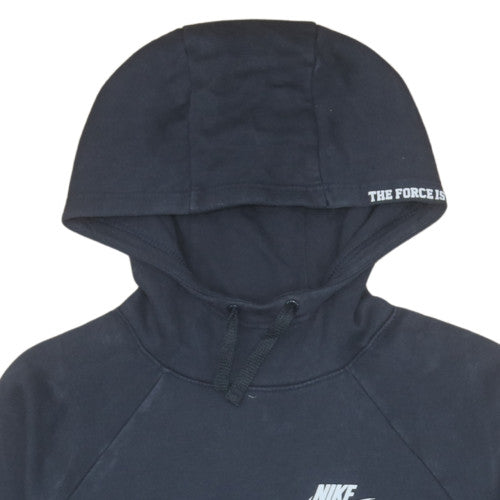 Mens UK Size M Nike Black Pullover Hoodie