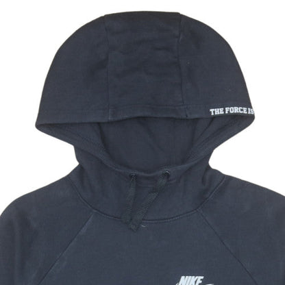 Mens UK Size M Nike Black Pullover Hoodie