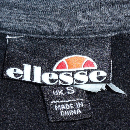 Mens UK Size S ellesse Black Pullover Hoodie
