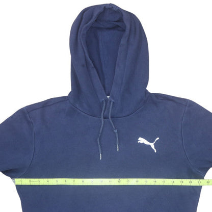 Womens UK Size S PUMA Blue Pullover Hoodie