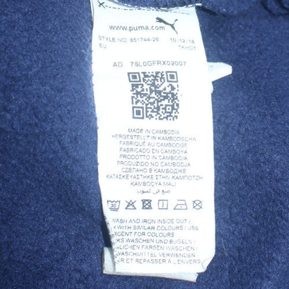 Womens UK Size S PUMA Blue Pullover Hoodie