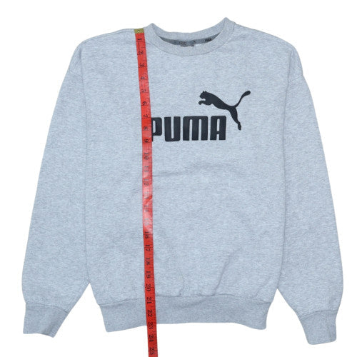 Mens UK Size M PUMA Grey Pullover Sweatshirt