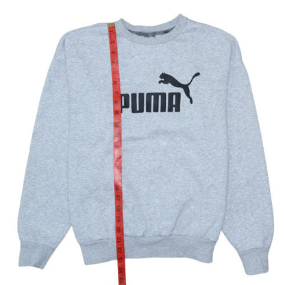 Mens UK Size M PUMA Grey Pullover Sweatshirt