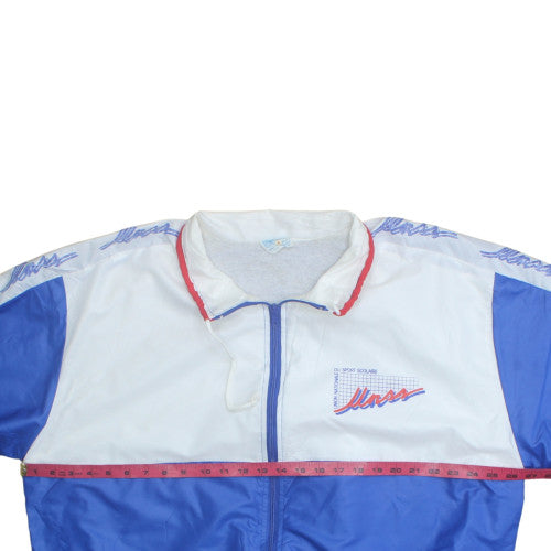 Mens UK Size M Cadence Blue Windbreaker Coat