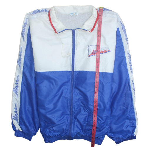 Mens UK Size M Cadence Blue Windbreaker Coat