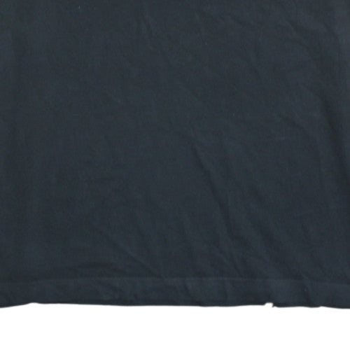 Nike Men's Black Small Crew Neck Sports Cotton T-Shirt