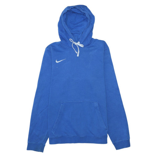 Mens UK Size S Nike Blue Pullover Hoodie