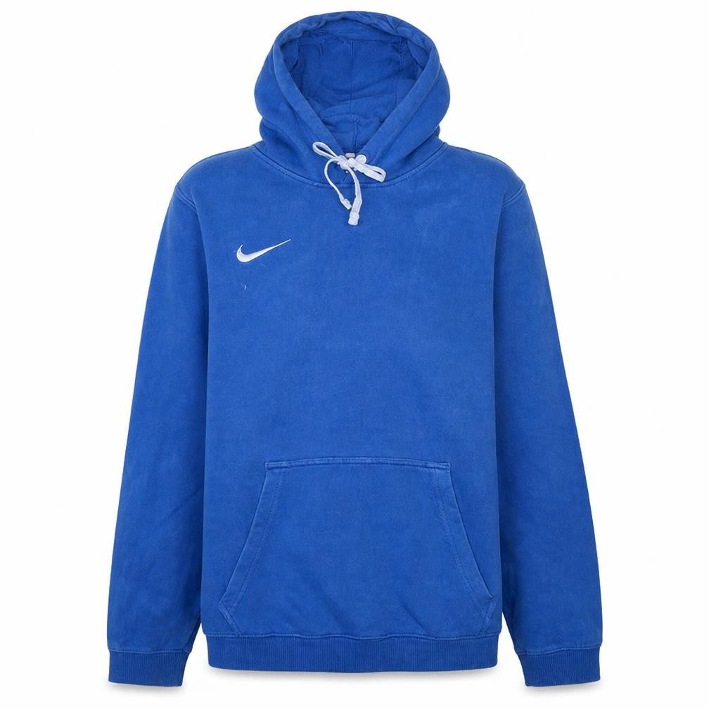Mens UK Size S Nike Blue Pullover Hoodie