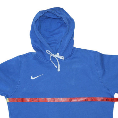 Mens UK Size S Nike Blue Pullover Hoodie
