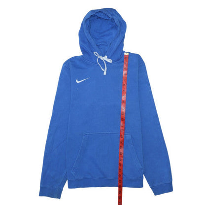 Mens UK Size S Nike Blue Pullover Hoodie