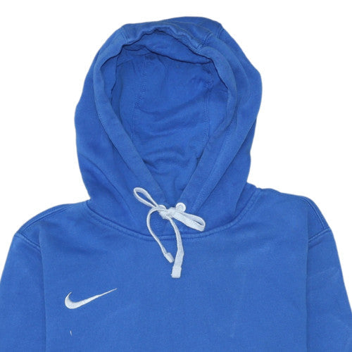 Mens UK Size S Nike Blue Pullover Hoodie