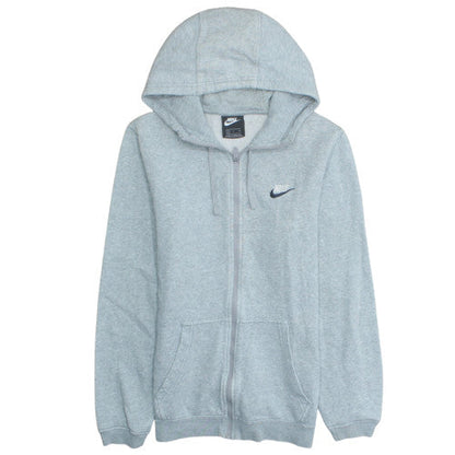 Mens UK Size S Nike Grey Full Zip Hoodie