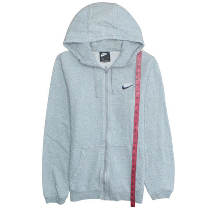 Mens UK Size S Nike Grey Full Zip Hoodie