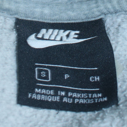 Mens UK Size S Nike Grey Full Zip Hoodie