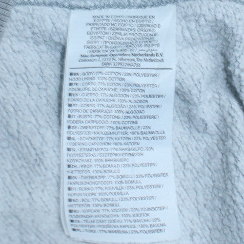 Mens UK Size S Nike Grey Full Zip Hoodie
