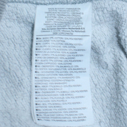 Mens UK Size S Nike Grey Full Zip Hoodie