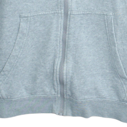 Mens UK Size S Nike Grey Full Zip Hoodie
