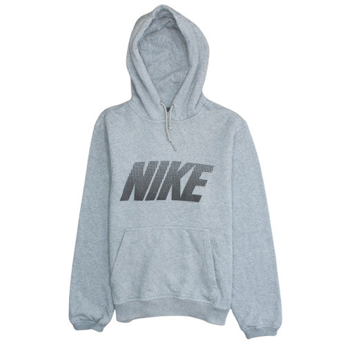 Mens UK Size M Nike Grey Pullover Hoodie