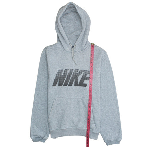 Mens UK Size M Nike Grey Pullover Hoodie