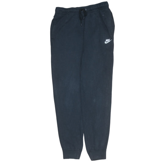 Nike Men's Black Small Fleece Sweatpants Joggers Regular Fit
