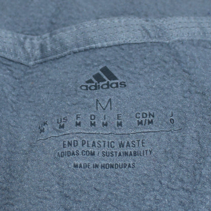 Mens UK Size M adidas Grey Full Zip Hoodie