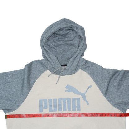Mens UK Size XL PUMA Grey Pullover Hoodie